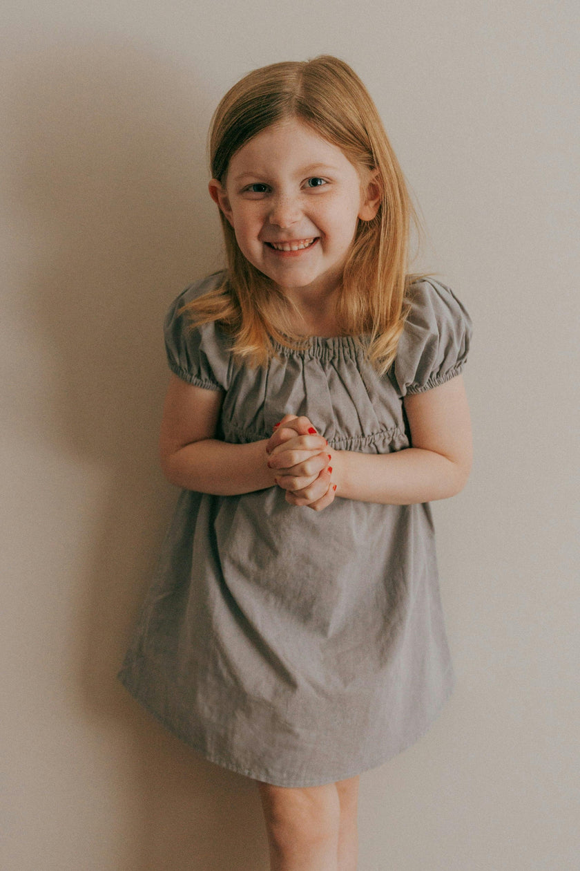 Kennedi Dress Short Sleeve |Muted Purple