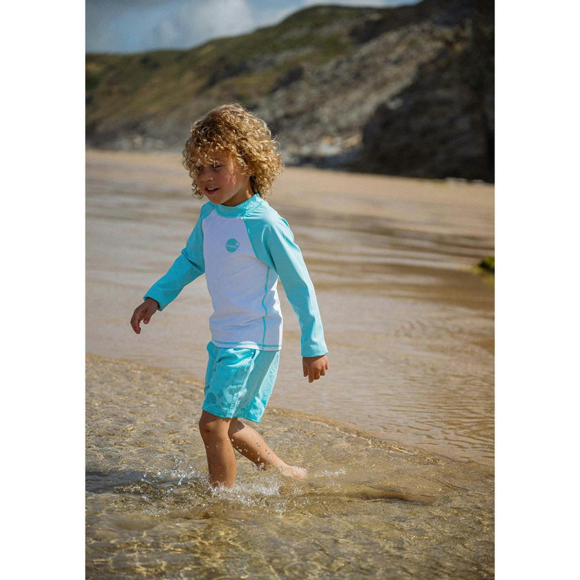 Bacalar Blue Rash Guard
