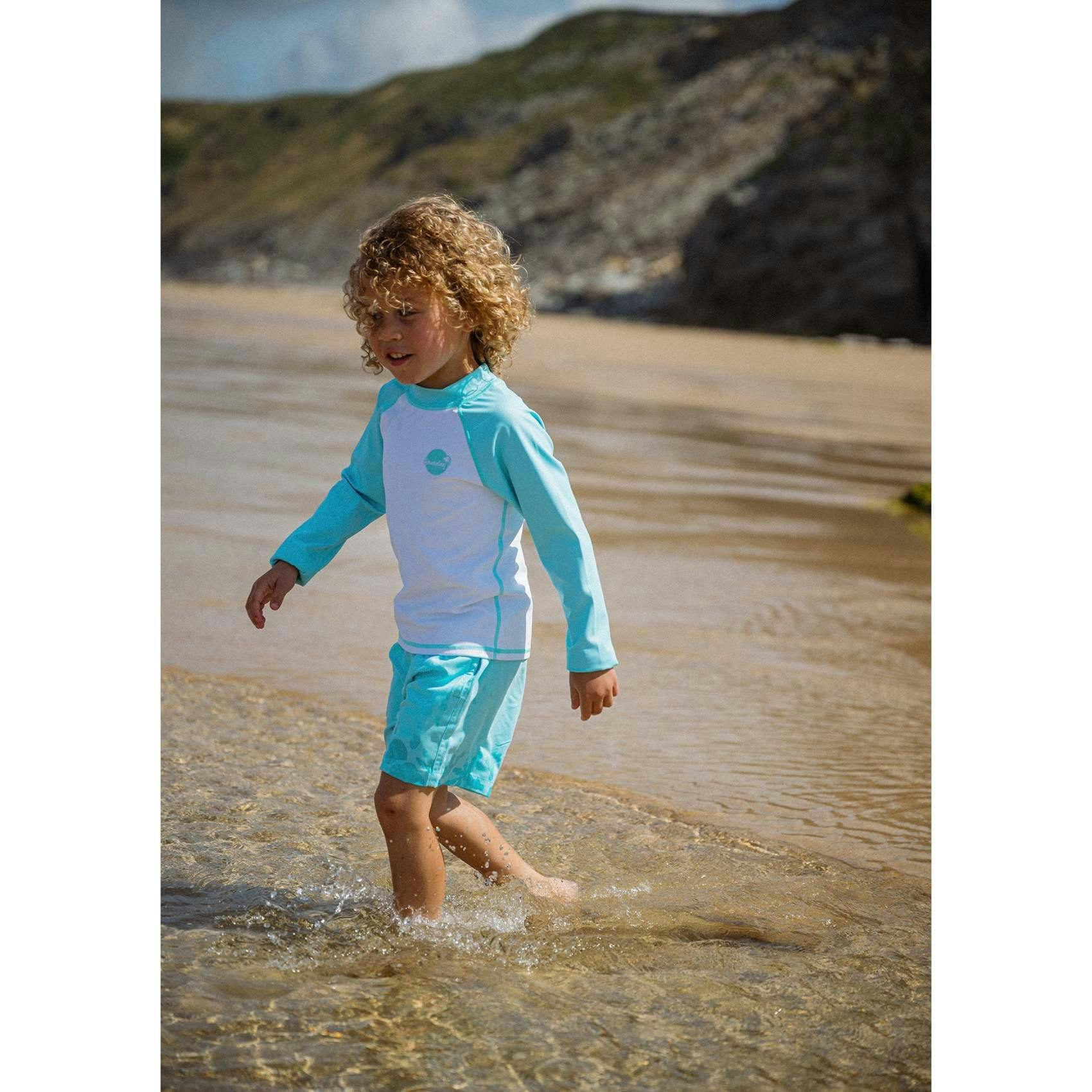 Bacalar Blue Rash Guard