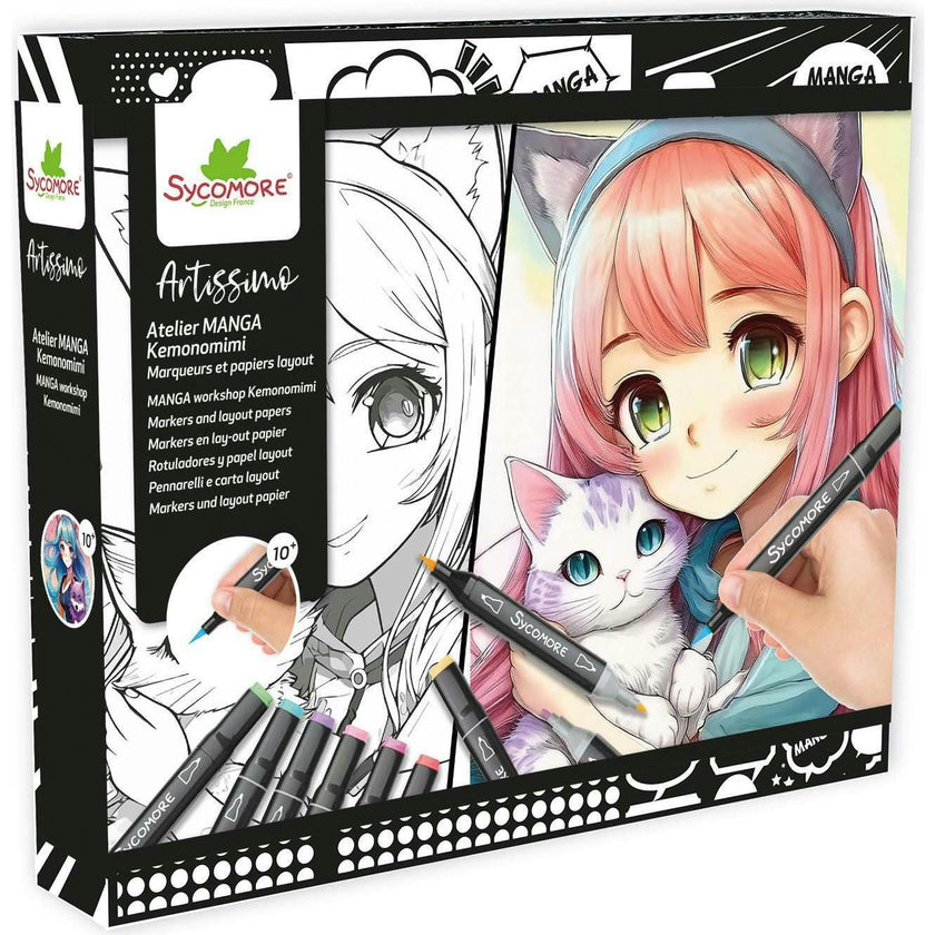 Manga - Layout And Markers - Kemonomimi - 10y+