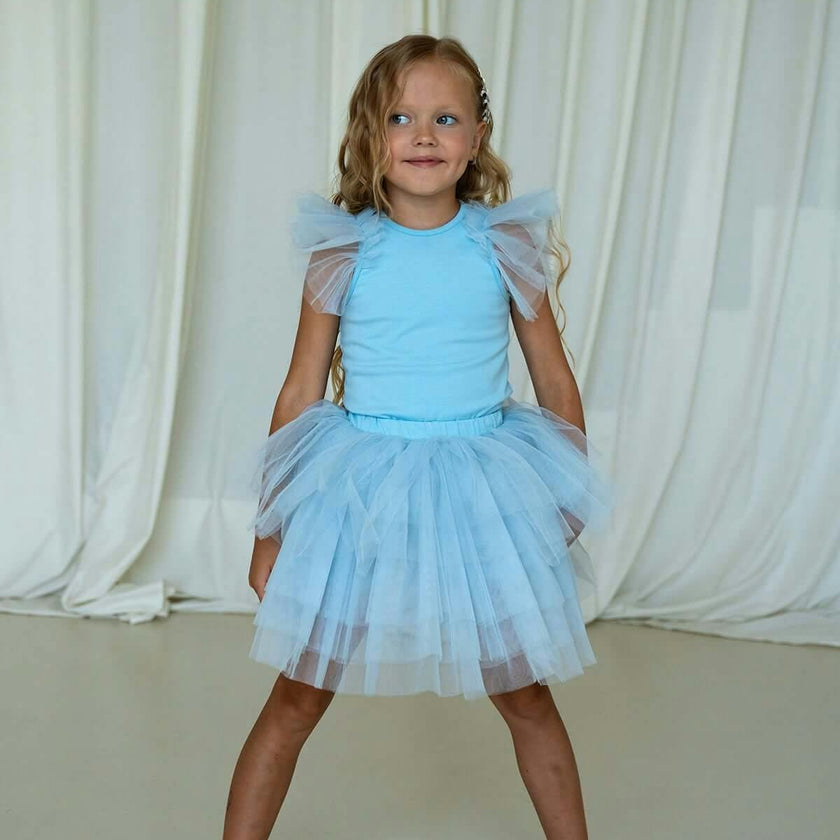 Cool Blue Tutu Set