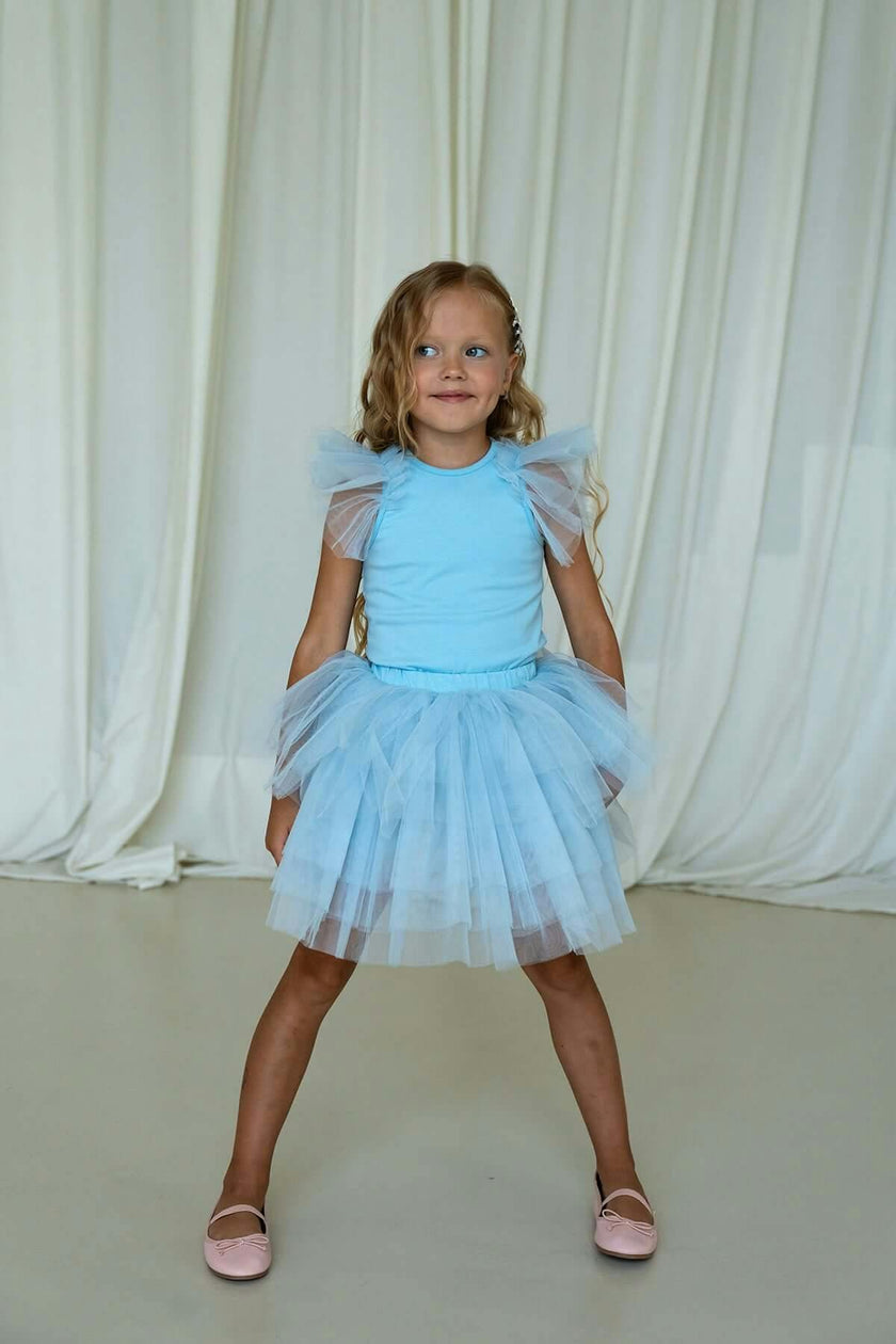 Cool Blue Tutu Set