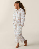 Kid's Twill Colette Pajama Set in Estate Garden