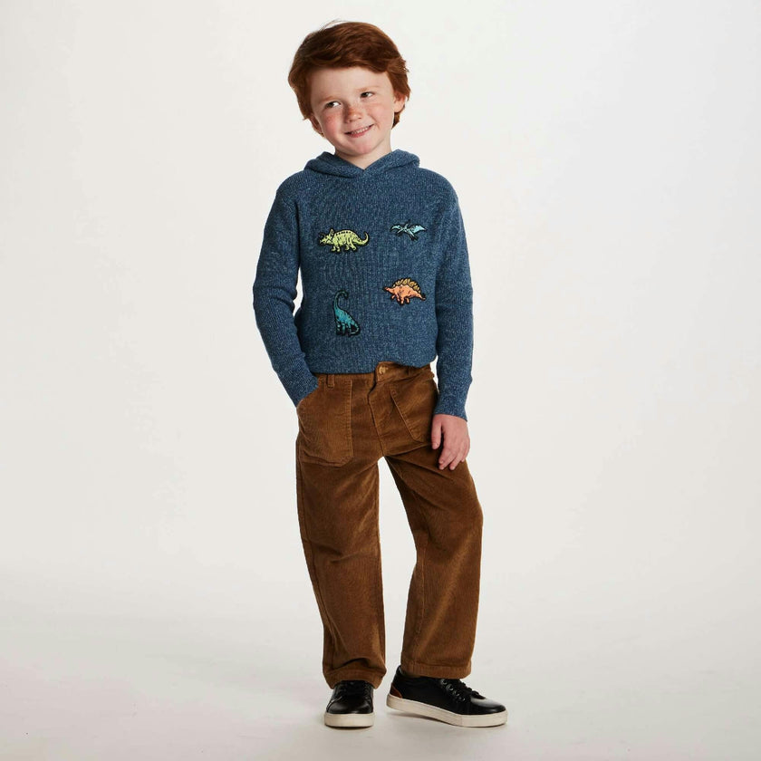 Kids Wide Leg Corduroy Pants