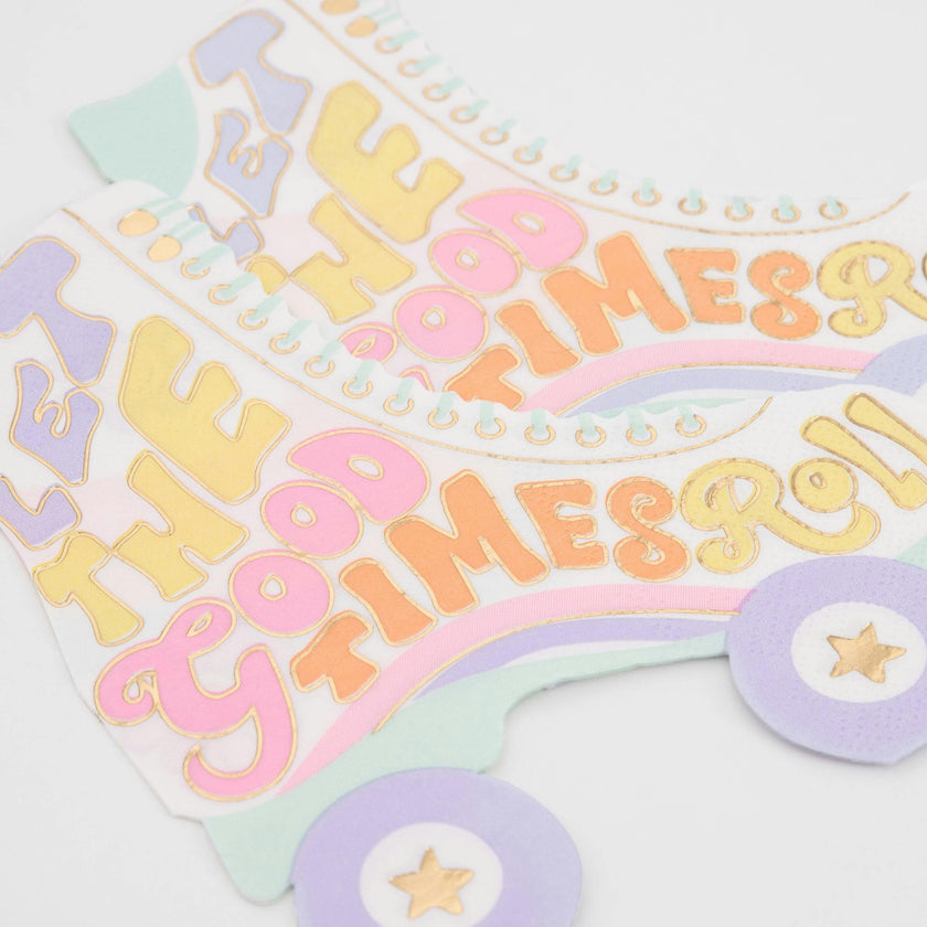 Roller Skate Napkins