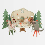 Owl'S Party Paper Play Advent Calendar