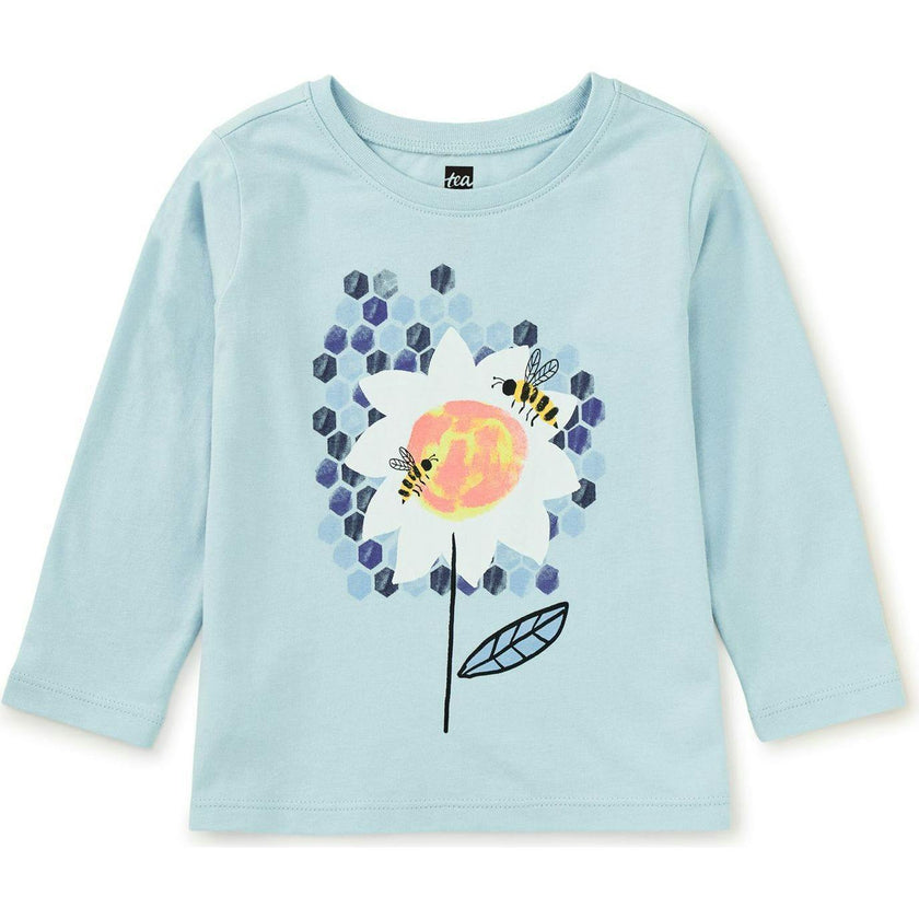 Pollinator Graphic Tee, Blue