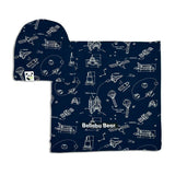 Sugar Cookies Bamboo Swaddle & Beanie Set