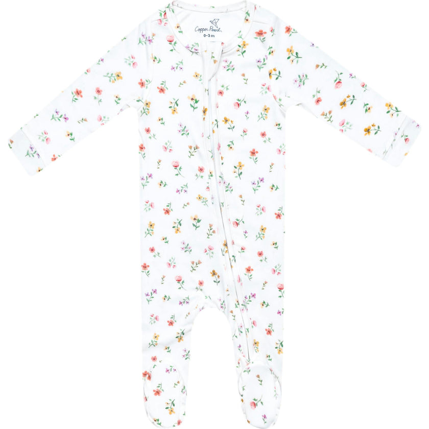 Zip-up Footie, Prints