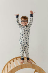 Boys Long Sleeve Lounge Set in Hockey