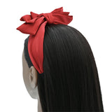 Multicolored Satin Ribbon Headband