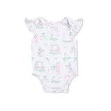 Pretty Golf - Ruffle Sleeve Bodysuit