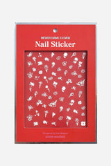 Nail Sticker by Zoe Wodarz - Flower White
