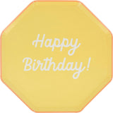 Mixed Happy Birthday Side Plates