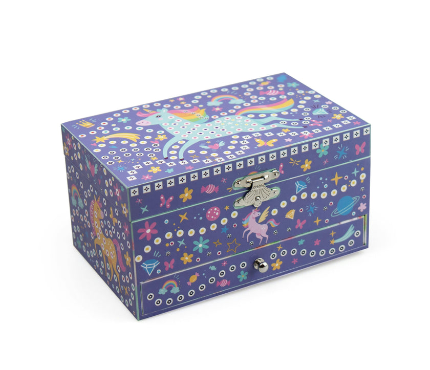 Stick'N Fun - 3D Mosaics Music Box Unicorn - 5y+