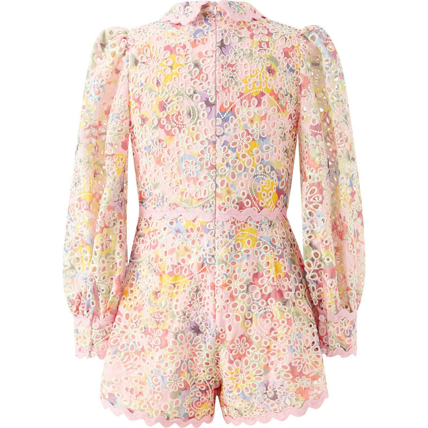 Alanna Embroidered Romper