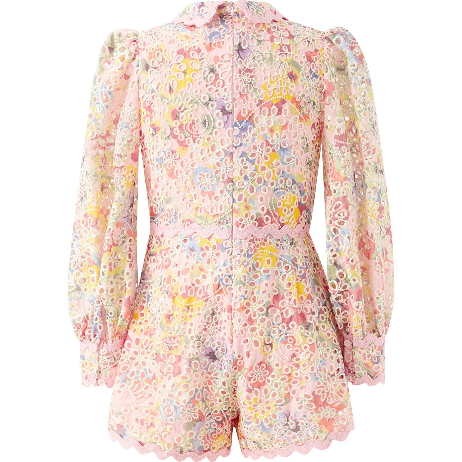 Alanna Embroidered Romper