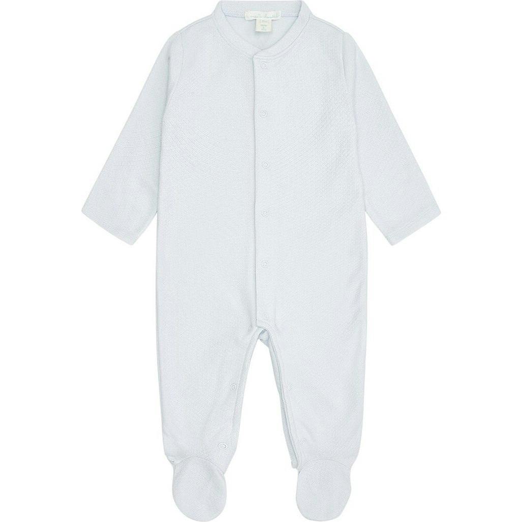 Angel Wing™ Pointelle Sleepsuit - Blue