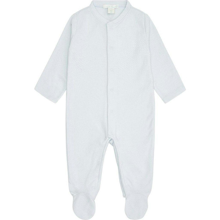 Angel Wing™ Pointelle Sleepsuit - White