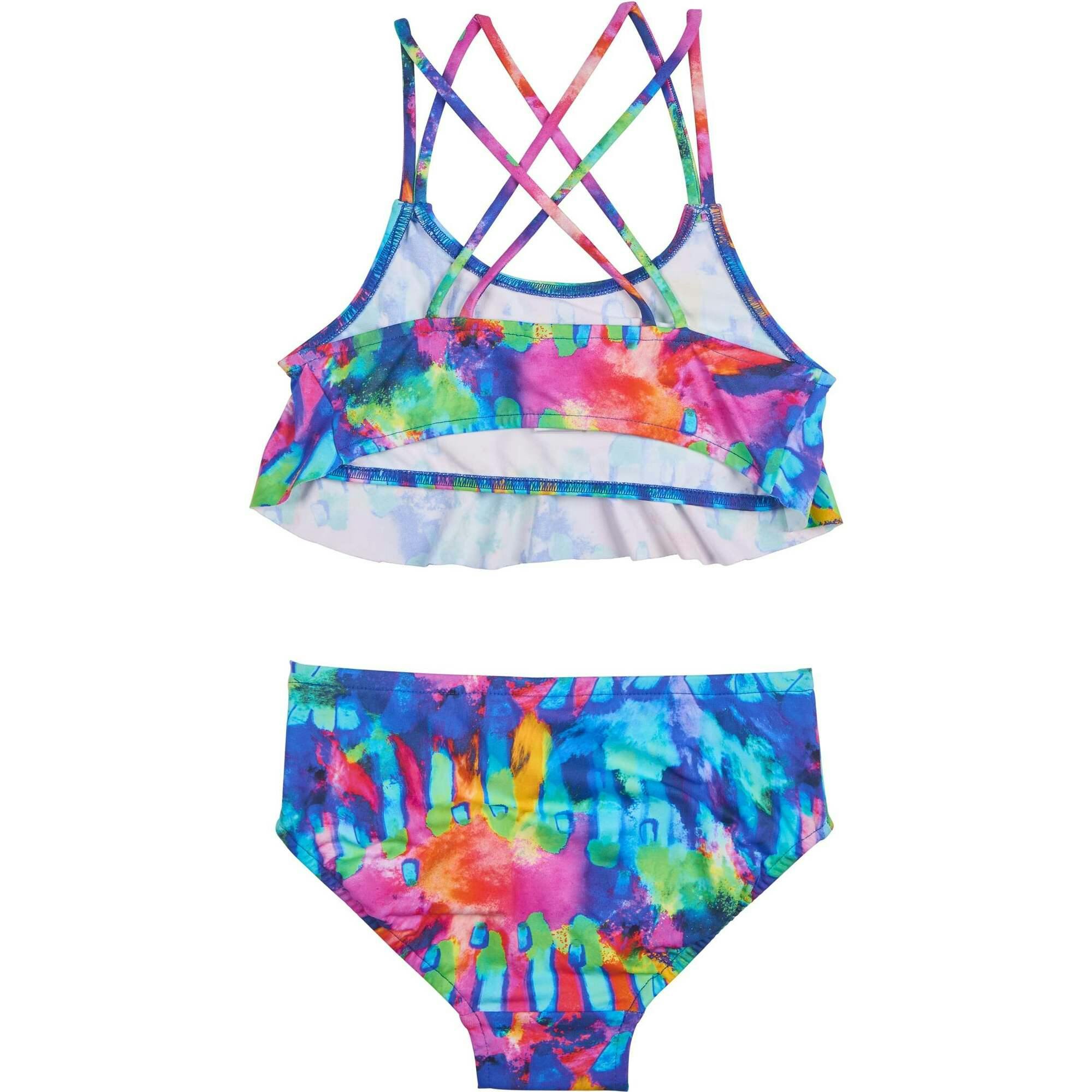 Tie Dye Flutter Bikini