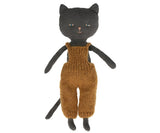 Kitten in Overalls - Black