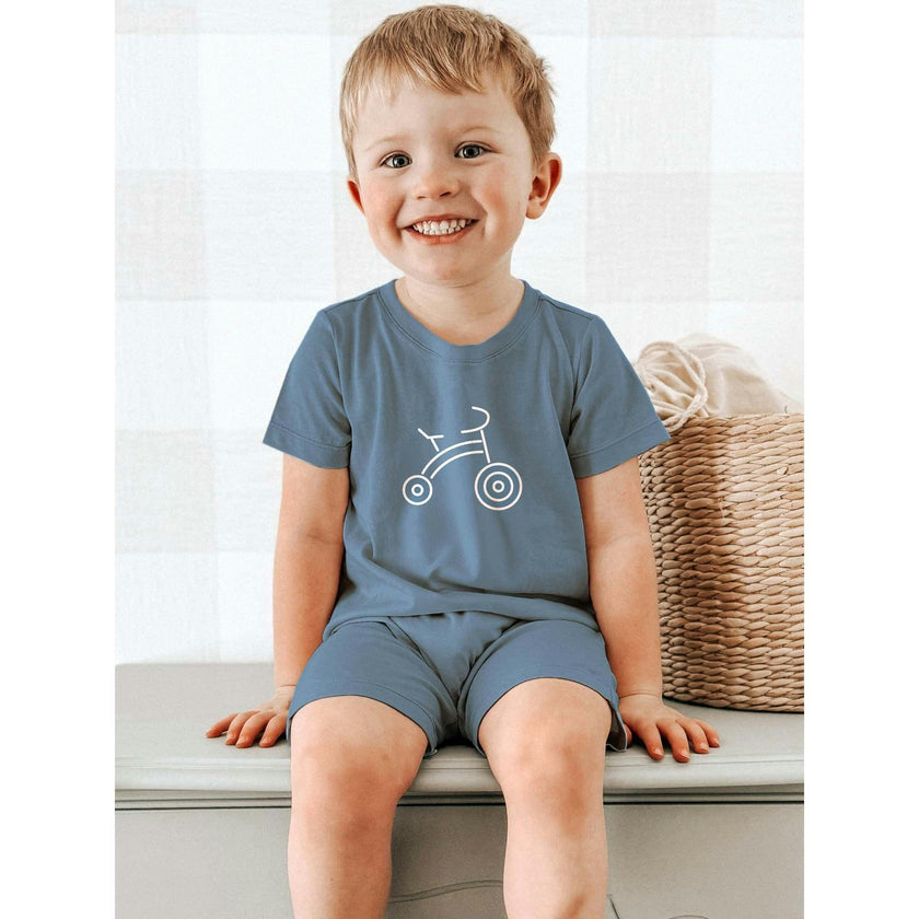 T-shirt & Short Set, Blue