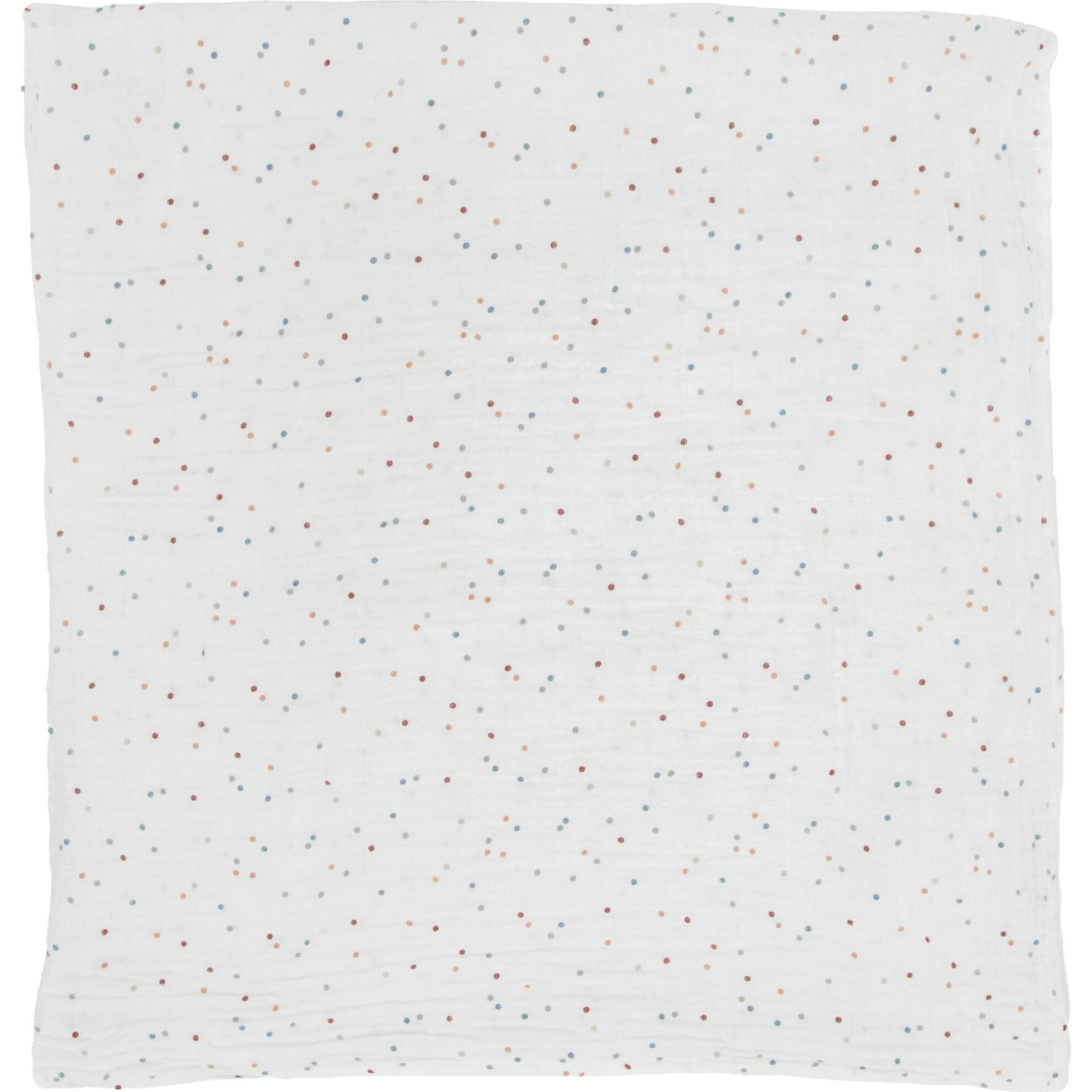 Cotton Muslin Swaddle Blanket - Dots