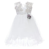 White Demi Glitter Dress