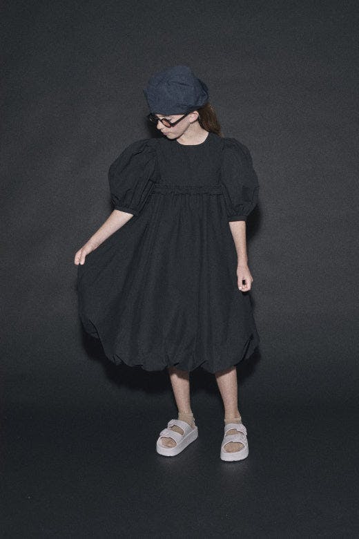 Bubble Dress Black