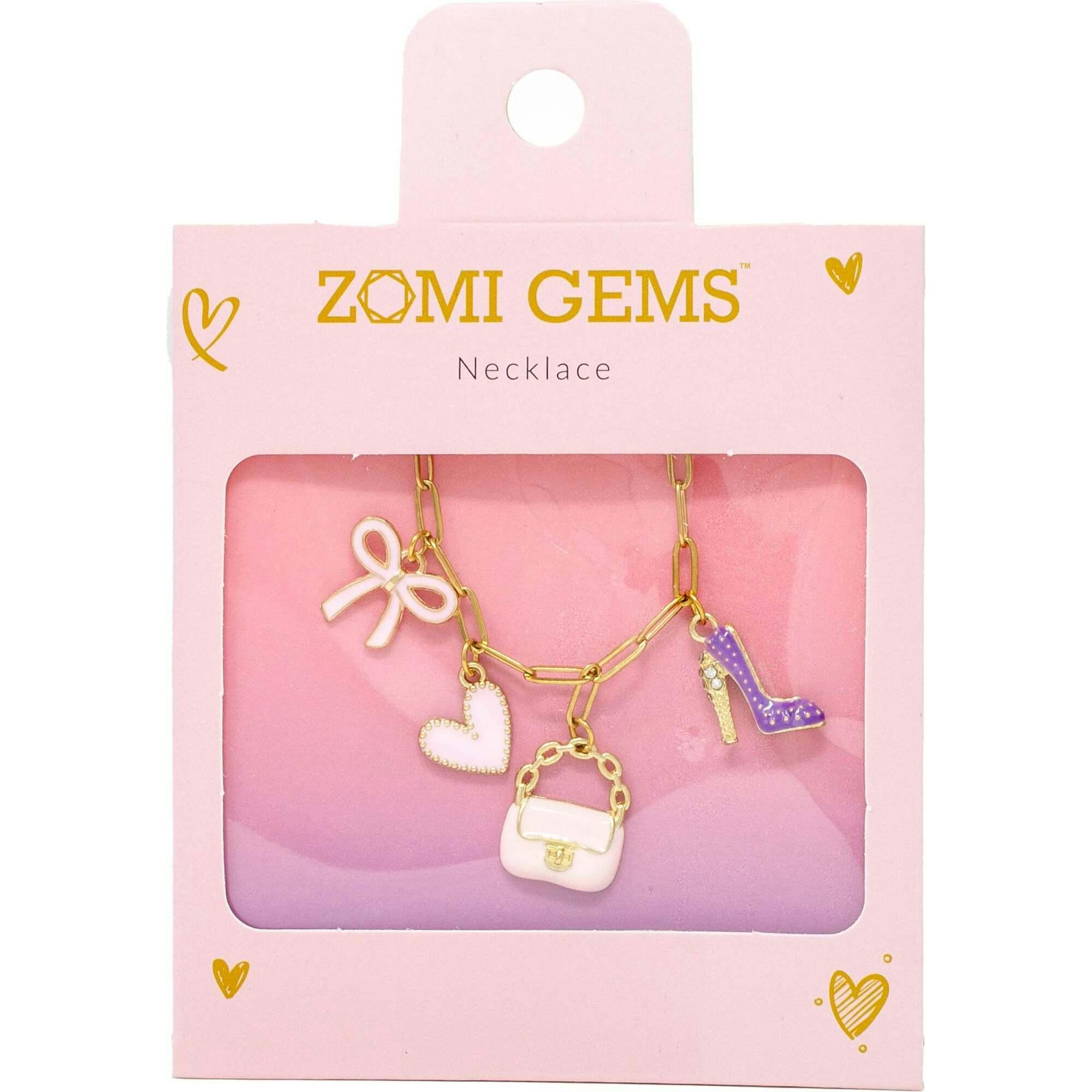 Fashion Multi Charm Necklace