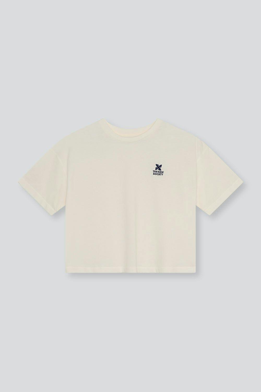 TNS Logo Teen T-Shirt Ecru