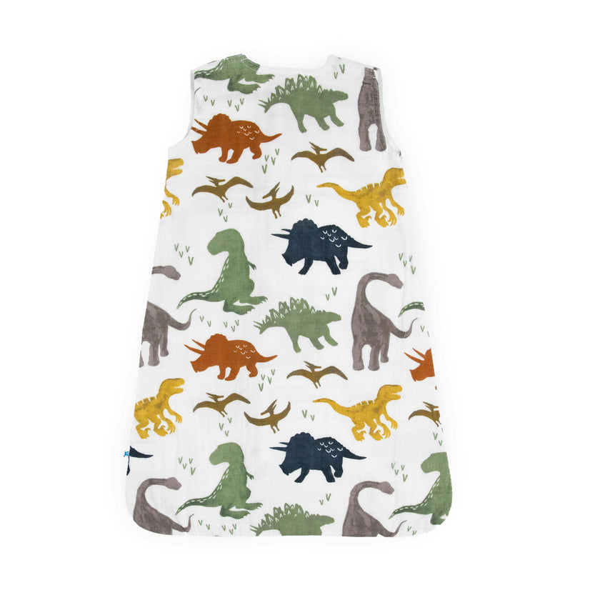 Cotton Muslin Sleep Bag - Dino Friends