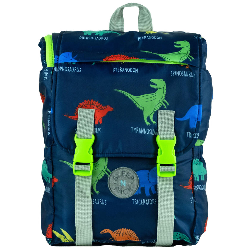 Sleep-N-Pack: Packable Sleeping Bag, Little Kid 3-6 yrs - Dinosaurs