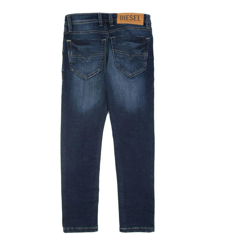 Dark Blue Denim Jeans