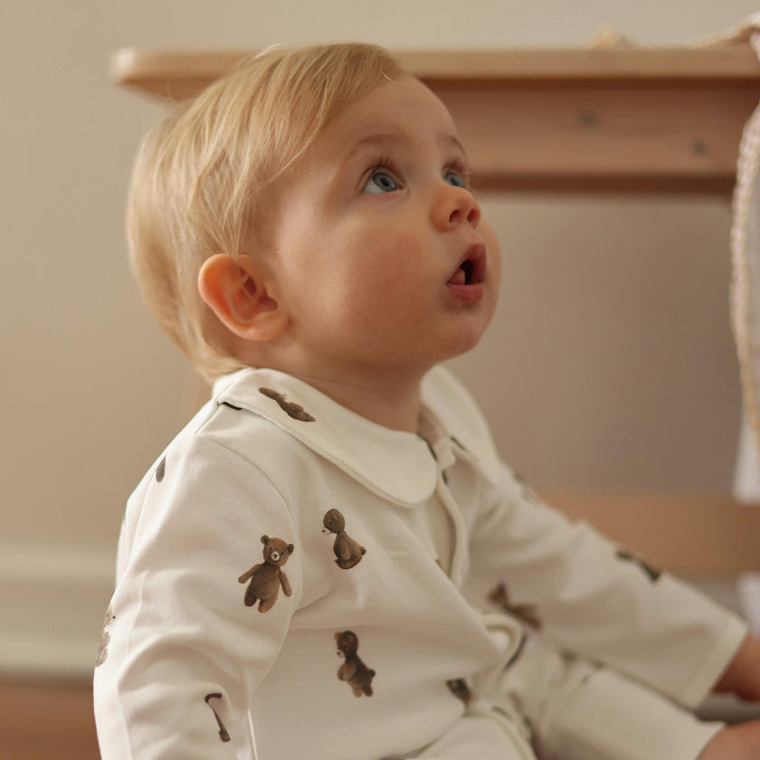 Cotton Babygrow - Teddy Bear