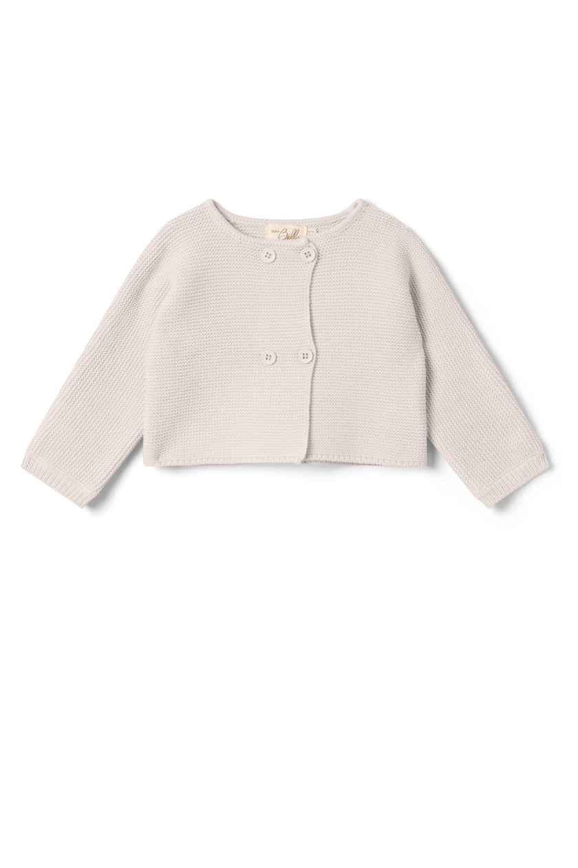 Knit Double-Breasted Button Front Cardigan