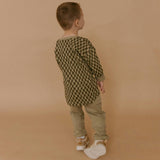 Organic Tee & Foldover Pants Set