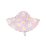 Caitlynâ€™s Daisy - Wide Brim Sun Hat