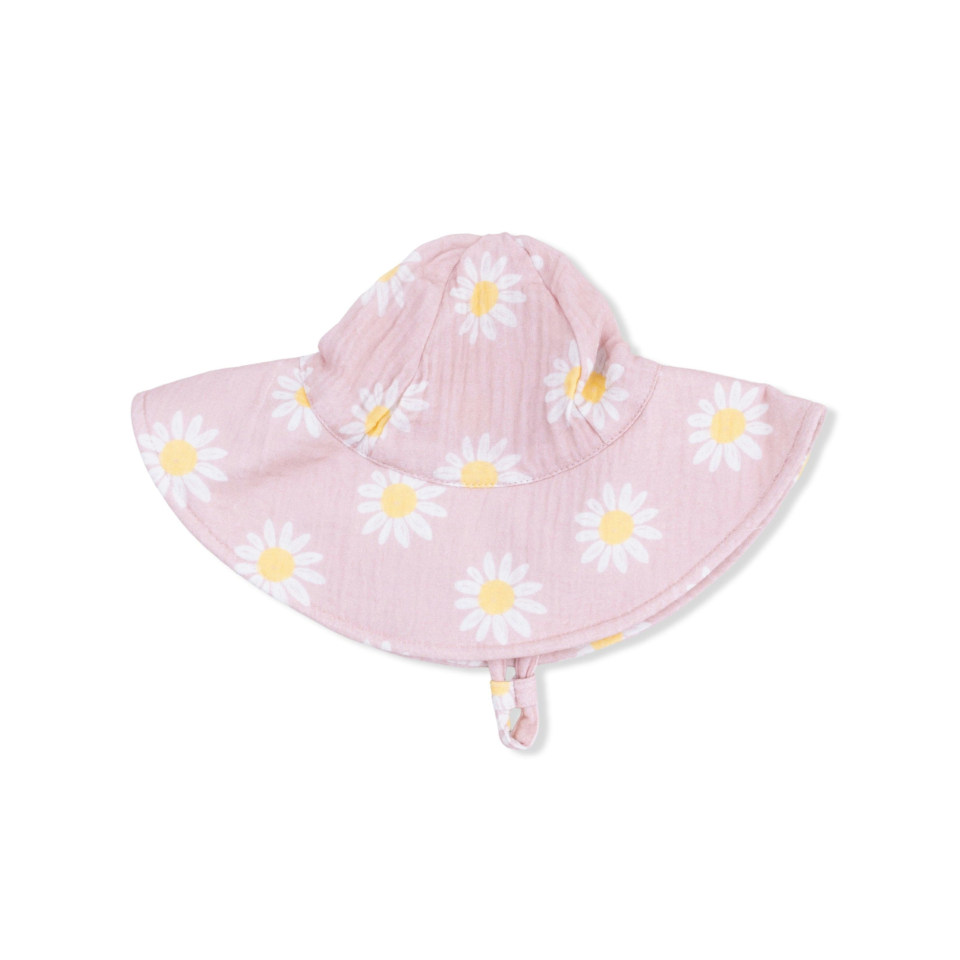 Caitlynâ€™s Daisy - Wide Brim Sun Hat