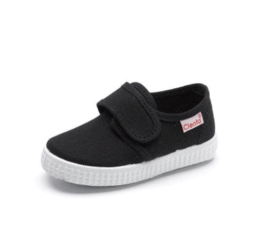 Cienta 58000.01 Black Canvas Sneaker