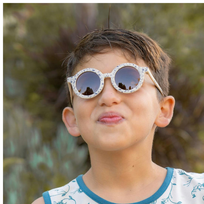Original Round | Flexible Polarized Sunglasses | Scandi Floral