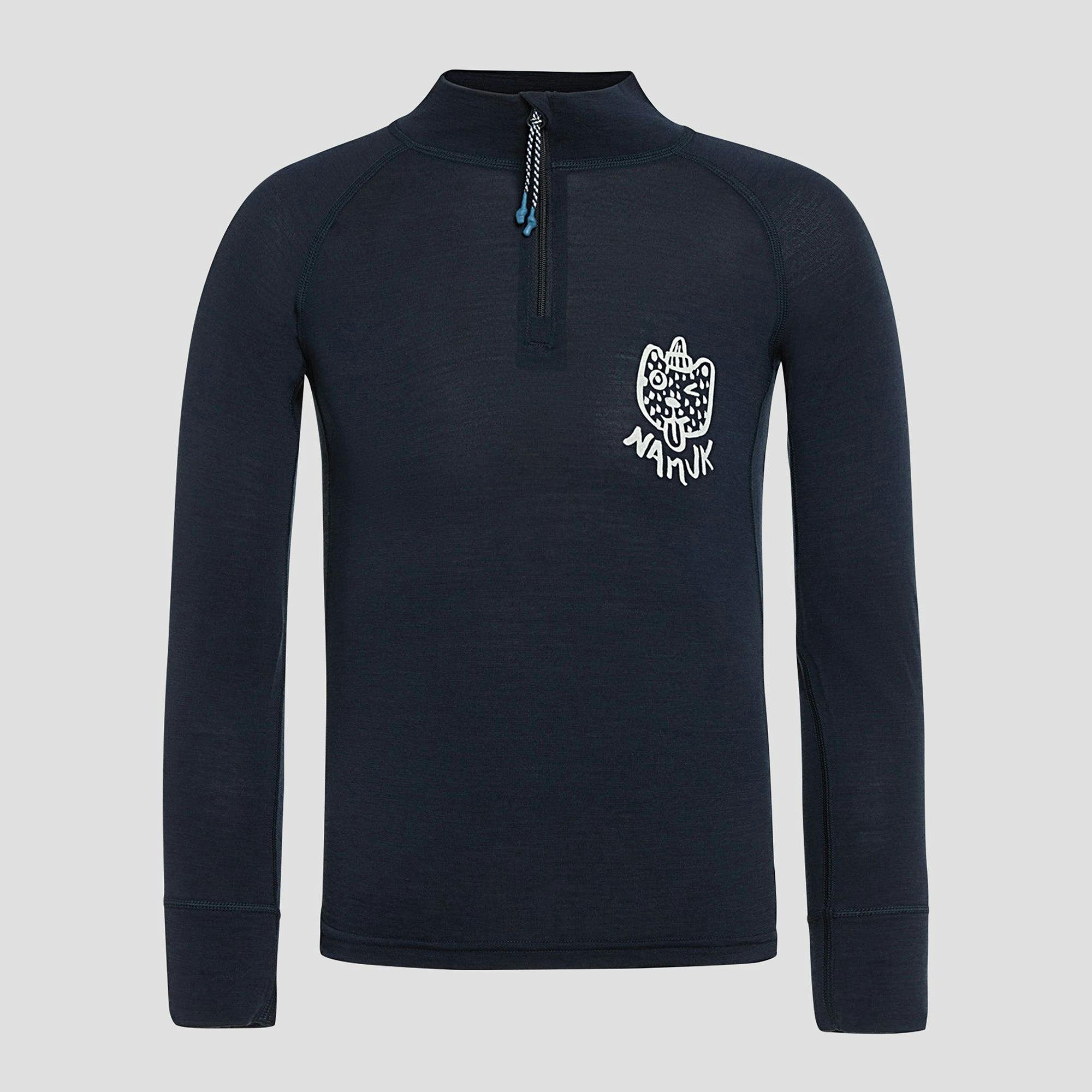 Honu Merino half-zip longsleeve 