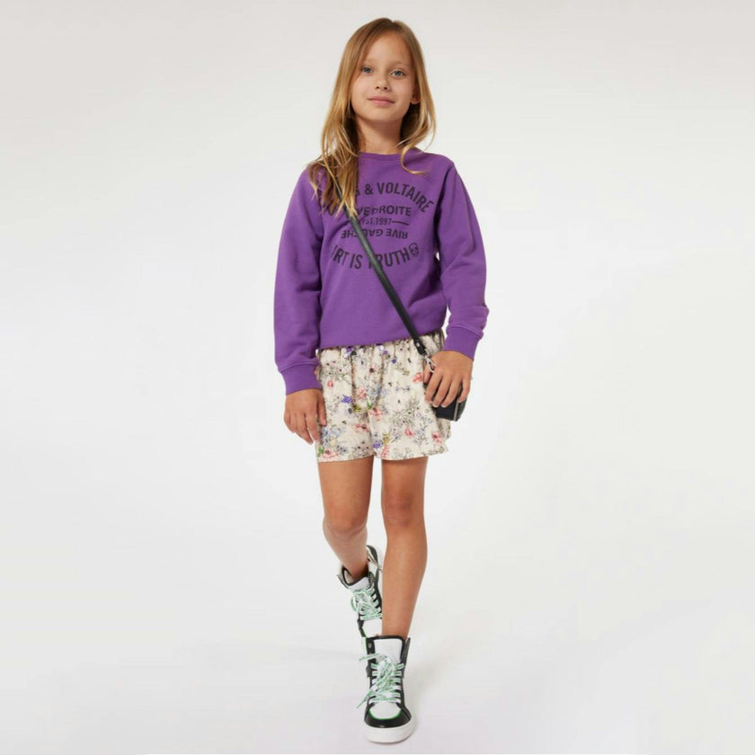 ZADIG & VOLTAIRE Floral Bubble Shorts