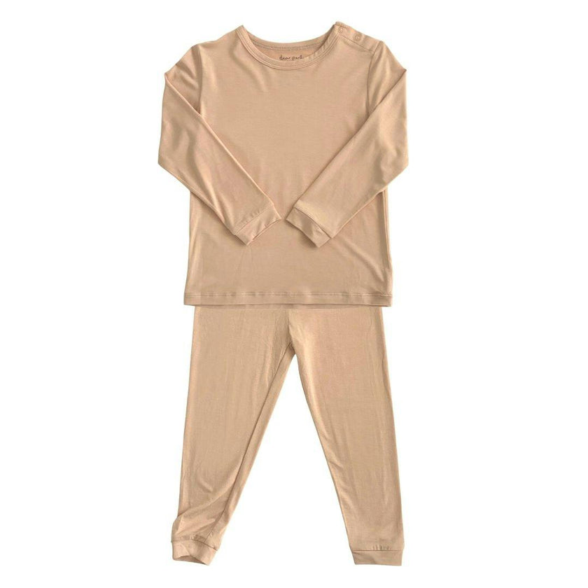Solid Long Sleeve Pajamas