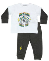 Toddler Rock Tour Bolt Set - White