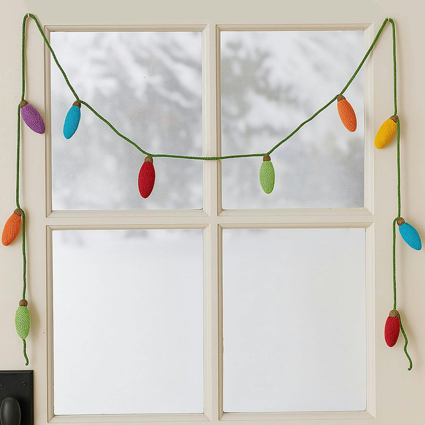 Garland with Colored Lights