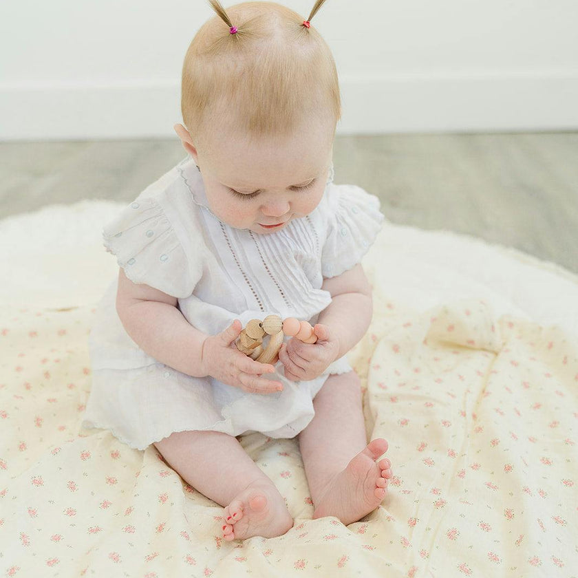 Muslin Blanket- Blush