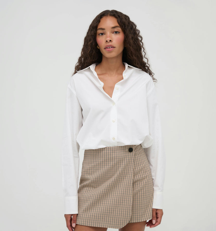 The Melody Skirt - Hertford Houndstooth