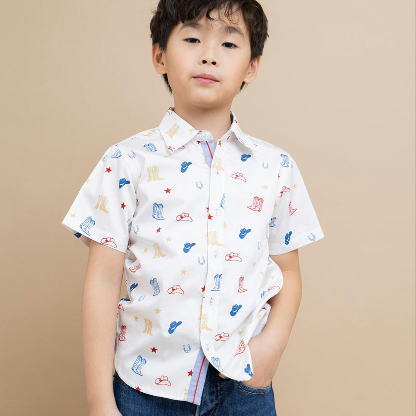 Western Shirt in Short Sleeves