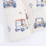 Zooming Golf Carts - Swaddle Blanket